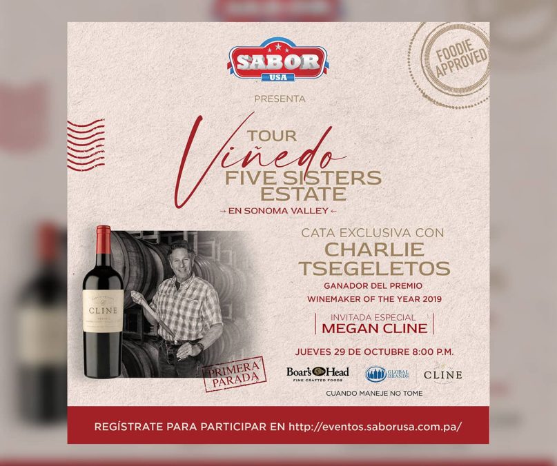 Club Sabor USA Panama realizará su primera experiencia: tour viñedo five sister estate