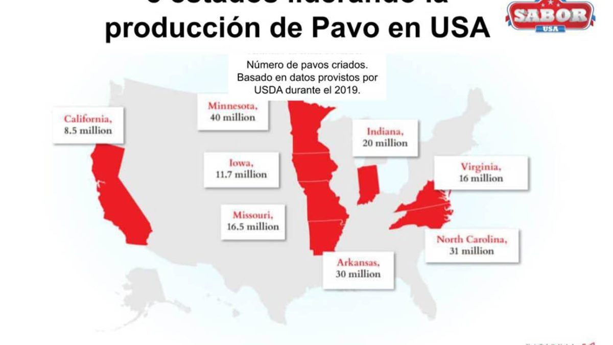 Producción de Pavos en Números