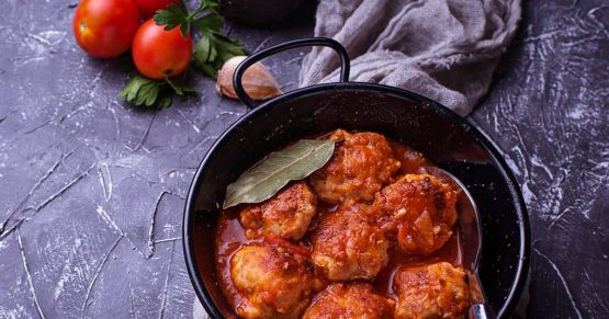 Albóndigas de Chorizo con Salsa de Tomate a la Americana
