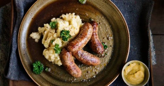Chorizos Americanos al Vino Blanco