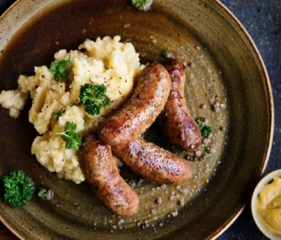 Chorizos Americanos al Vino Blanco