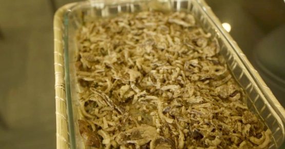 Receta de Green Bean Casserole por el Chef Ruben Ortega Vieto