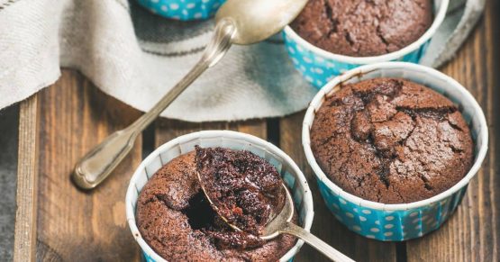 Soufflé de Chocolate Negro