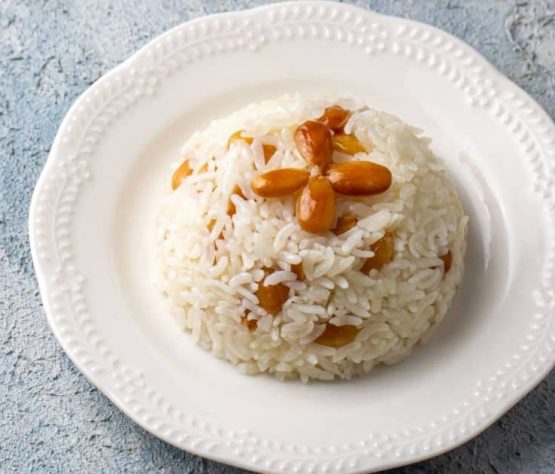 Arroz con almendras