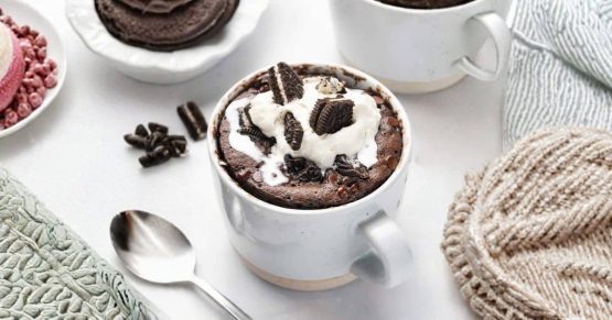 Mug Cake de Oreo
