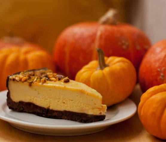 Cheesecake de calabaza