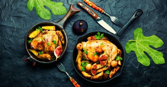 Pollo al horno con papas