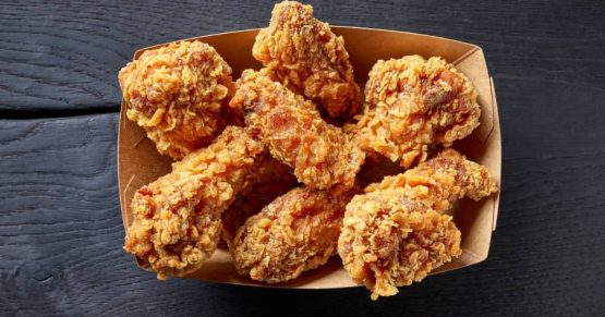 Pollo frito estilo KFC