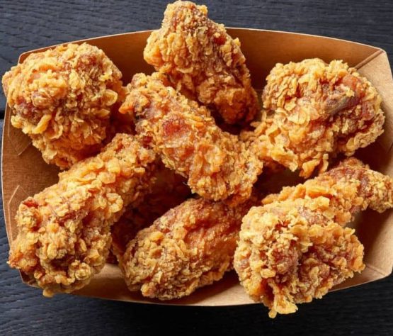 Pollo frito estilo KFC