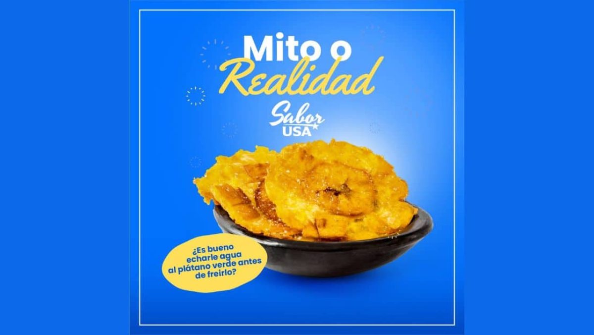 Mito o Realidad: Remojar los plátanos antes de freírlos